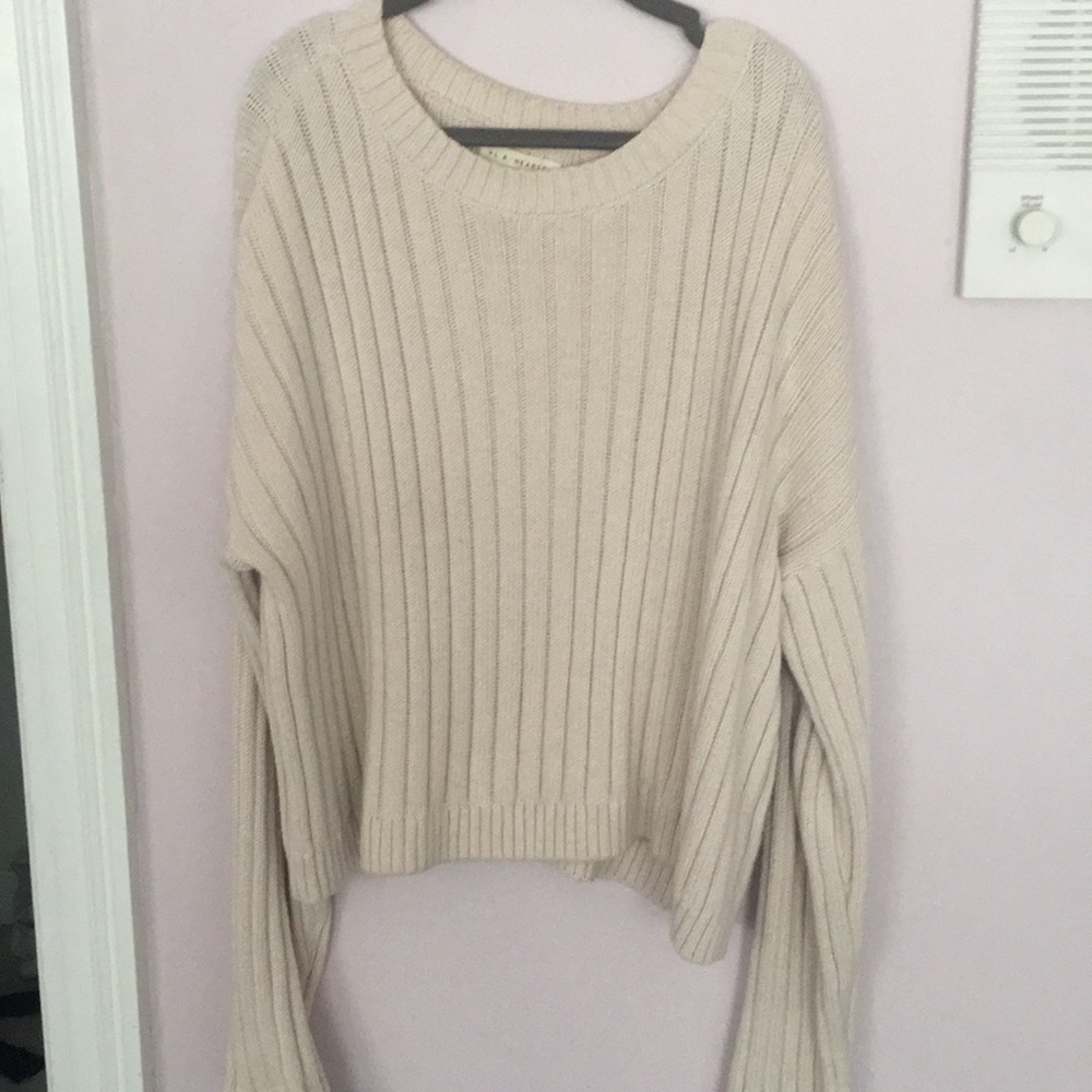 Cropped sweater